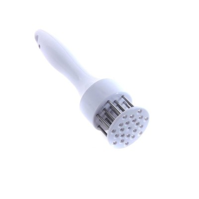 Ustensila pentru fragezit carnea, FOXMAG24&amp;reg;, alba, 21 de tije ascutite din inox foto