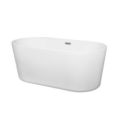 Cadă de baie acrilică independentă NORA 157 cm