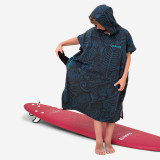 Poncho baie surf 550 Tiger Copii (135-160 cm)