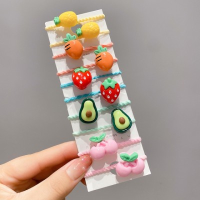 Set de 10 elastice pentru par - Figurine diverse model 5 foto