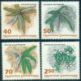 C4921 - Liechtenstein 1992 - Flora 4v.nestampilat MNH