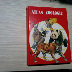 ATLAS ZOOLOGIC - Anuta Ionescu-Andrei - S. ORLANDO (ilustratii) - 1983, 240 p.
