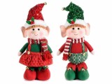 Cumpara ieftin Set 2 figurine Elfi textil 16x12x50 cm