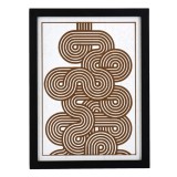 Tablou cu rama GHD200437, standard, panou + rama MDF, 30 x 40 cm