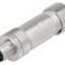 Mufă M12 5 pini tată IP67 Profibus cablu drept 4-9mm