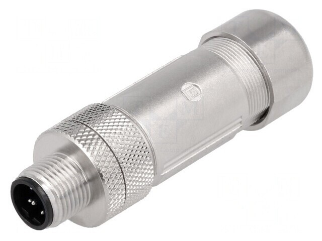 Mufă M12 5 pini tată IP67 Profibus cablu drept 4-9mm