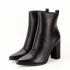 Botine negre elegante Inna 118