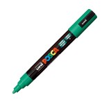 Marker UNI PC-5M Posca, 1.8-2.5 mm,varf mediu,verde