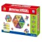 Set de constructie magnetic, 24 piese