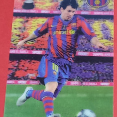 Foto (3 D) fotbal - jucatorul LEO MESSI (FC BARCELONA)