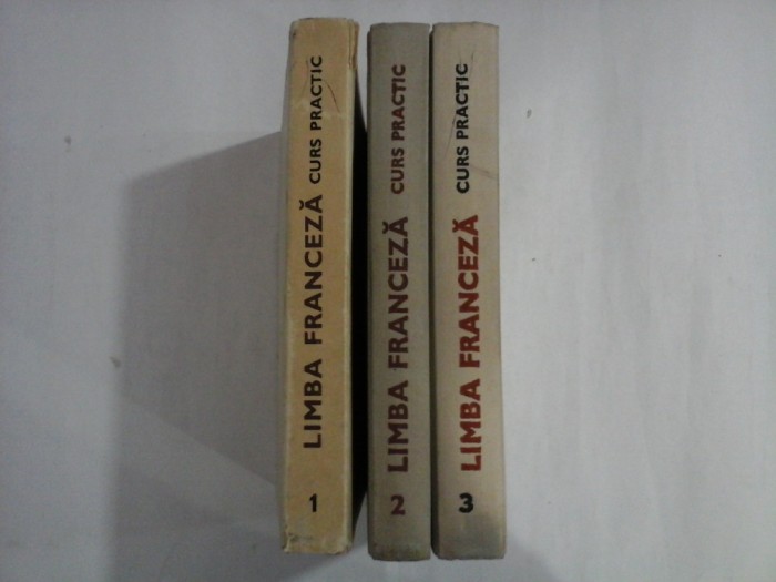 LIMBA FRANCEZA -Curs practic - MARCEL SARAS - 3 volume