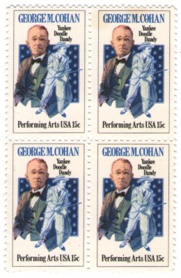 Statele Unite 1978 - George M.Cohan, neuzata de 4 foto