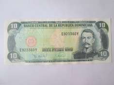 Republica Dominicana 10 Pesos Oro 1995 aUNC foto