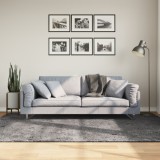 VidaXL Covor HUARTE, fir scurt, moale și lavabil, antracit, 160x230 cm