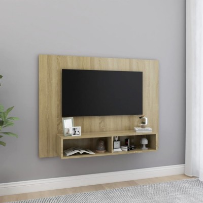 Gossi comoda tv de perete, stejar sonoma, 120x23,5x90 cm, pal foto