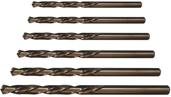 Set burghie 6 bucati &Oslash;2-8mm HSS-Co, Raider 157112