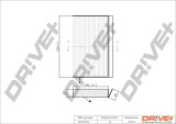Dr!ve+ DP1110.12.0165 Filtru, aer habitaclu
