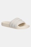 adidas papuci din piele Adilette Noshower culoarea bej, JP5191