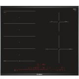 Plita vitroceramica cu inductie PXE675DC1E, control DirectSelect Premium, 4 zone de gatit, negru