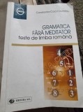 Constanta-Coca Dumitru - GRAMATICA FARA MEDITATOR