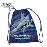 Sac sport, SKY FIGHTERS, 46x35.5 cm, S-COOL, multicolor