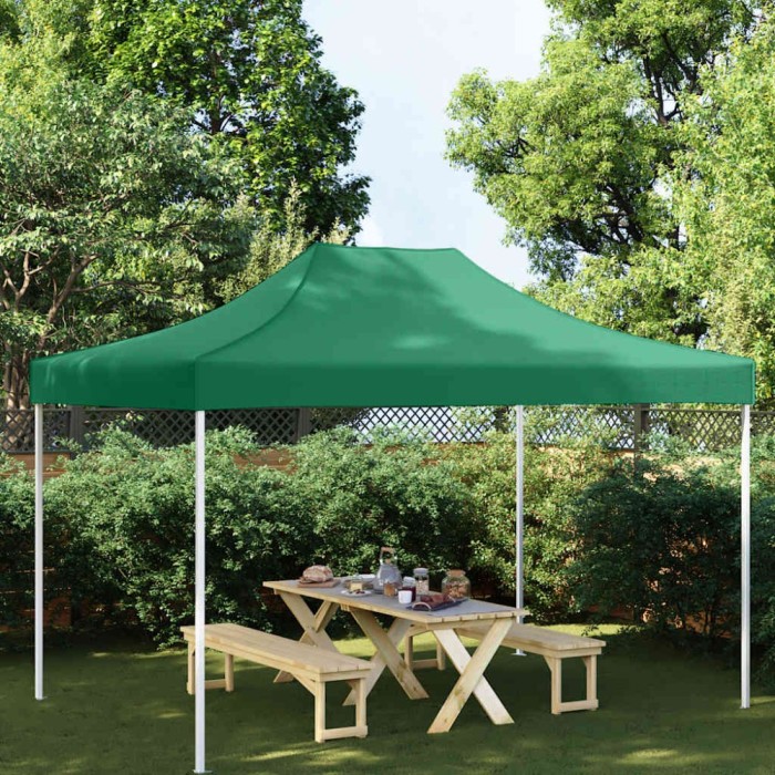 vidaXL Acoperiș pentru cort de petrecere, verde, 4,5 x 3 m, 270 g/m&sup2;