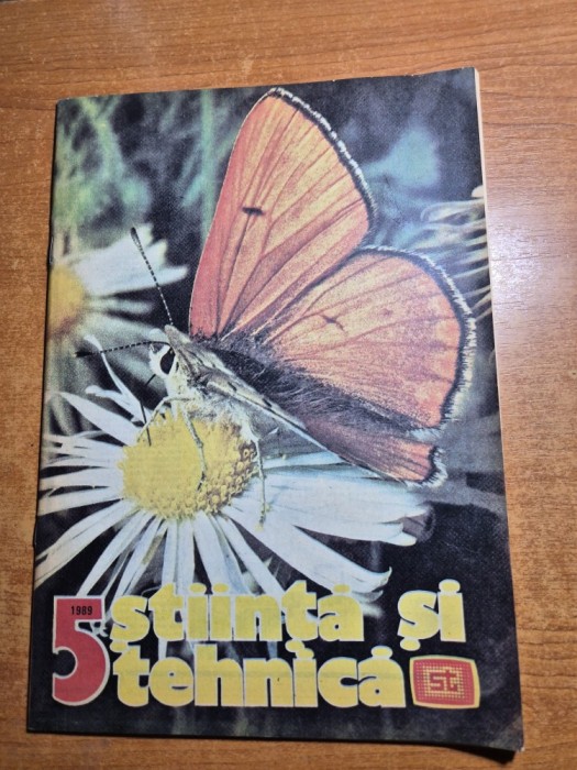 stiinta si tehnica mai 1989-mihai eminescu,lentilele de contact