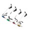 Set Swingeri Cilindrici 4 culori Cu LED