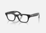 Ray-Ban Meta Blayzer Optics Gen 2 Universal Fit Shiny Transparent Black Demo Lens 50-19