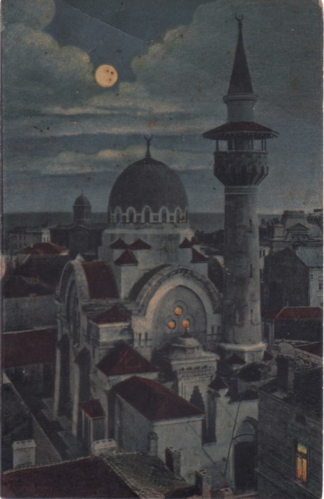 AMS % - CONSTANTA, GIAMINA TURCEASCA 1926, CIRCULATA SPRE CAMPULUNG MOLDOVENESC