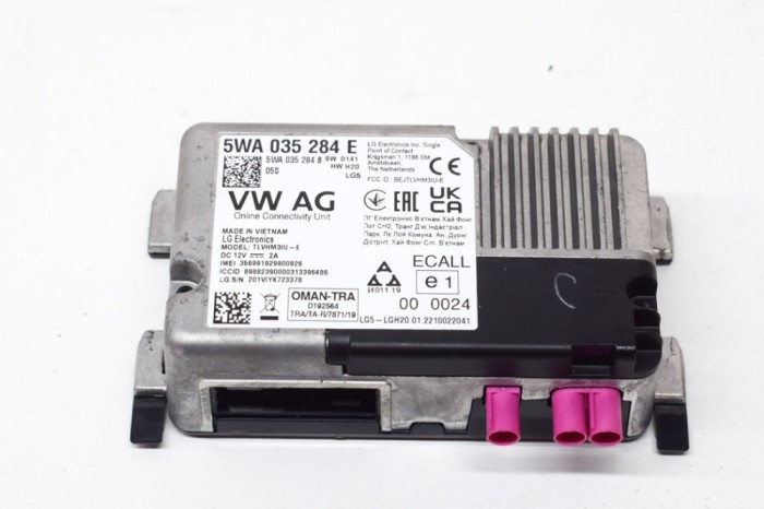 Modul de control Bluetooth VW T-ROC A11 2022 OEM: 5WA035284B,5WA035284E 17735401