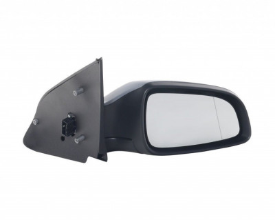 Oglinda exterioara Opel Astra H, 04.2007-12.2012, Opel Astra H, 10.2003-04.2007 , partea Dreapta, culoare sticla crom, sticla convexa, cu carcasa gru foto