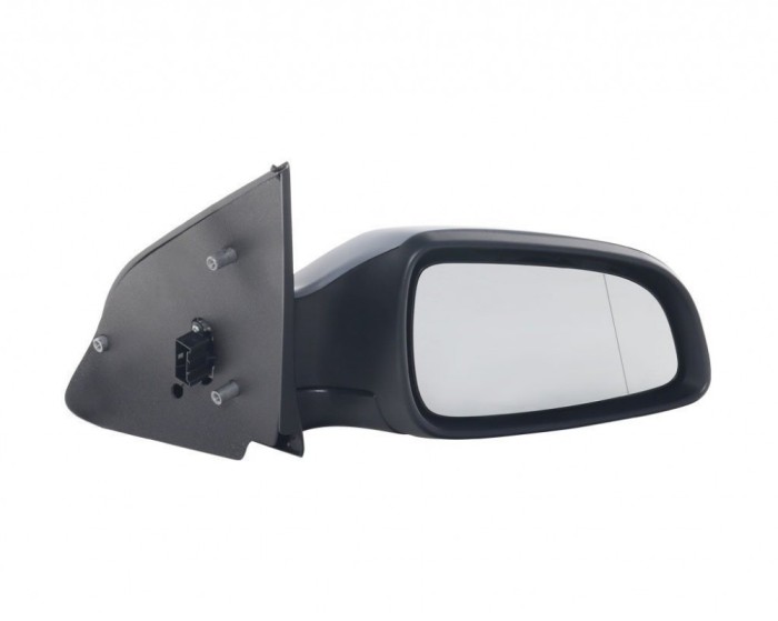 Oglinda exterioara Opel Astra H, 04.2007-12.2012, Opel Astra H, 10.2003-04.2007 , partea Dreapta, culoare sticla crom, sticla convexa, cu carcasa gru