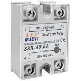 Releu 80-250Vac 40A 90-480Vac solid state SSR-40 AA