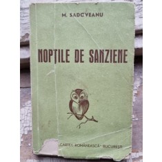 NOPTILE DE SANZIENE - M. SADOVEANU