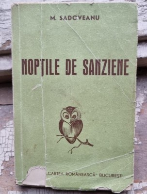 NOPTILE DE SANZIENE - M. SADOVEANU foto