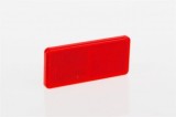Catadioptru Autoadeziv Rosu Dreptunghiular 90x40mm Fristom DOB035-C Reflector Ochi de Pisica