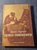 Teoria cunostintei Nicolae Bagdasar