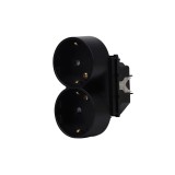 Cumpara ieftin Modul Priza Dubla LUXION Pentru Doza Simpla SmartElectro IntelligentHouse