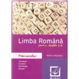 Memorator de limba romana pentru cls 5 - 8