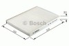Filtru polen / aer habitaclu AUDI A6 Avant (4B5, C5) (1997 - 2005) BOSCH 1 987 432 324