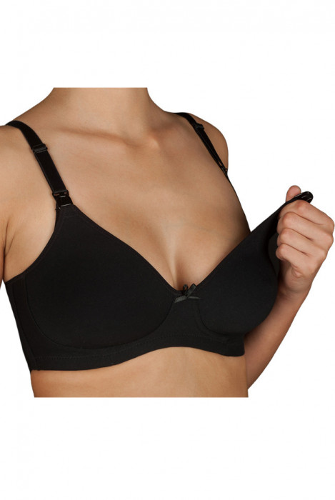 Sutien pentru alaptat Amanda-C Negro 80 C