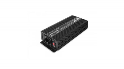 Volt Polska Sinus 600 Car Inverter 24V la 230V convertor de tensiune (amplificator de tensiune) 300/600W undă sinusoidală pură foto