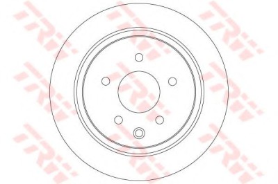 Disc frana NISSAN QASHQAI / QASHQAI +2 (J10, JJ10) (2007 - 2013) TRW DF7369 foto