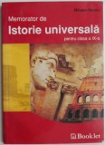 Memorator Istorie Universala Clasa a IX-a - Mihaela Nancu - Manual Istorie clasa 9