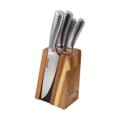 Set cutite 6 piese, suport magnetic - Zokura foto