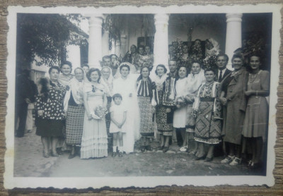 Nunta din Romania, port popular// foto perioada interbelica foto