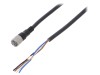 Cablu M8 4P, 5m, PVC