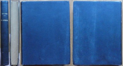 R.P. Huc, In China, 1935, Fundatia Regele Carol II, traducere N. Baluta, legatura integral piele foto