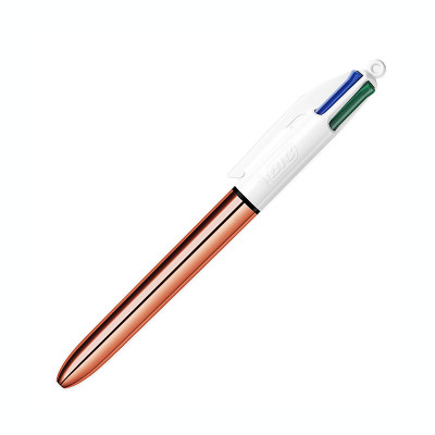 Pix Bic 4 culori Medium 1.0 mm Rose Gold foto